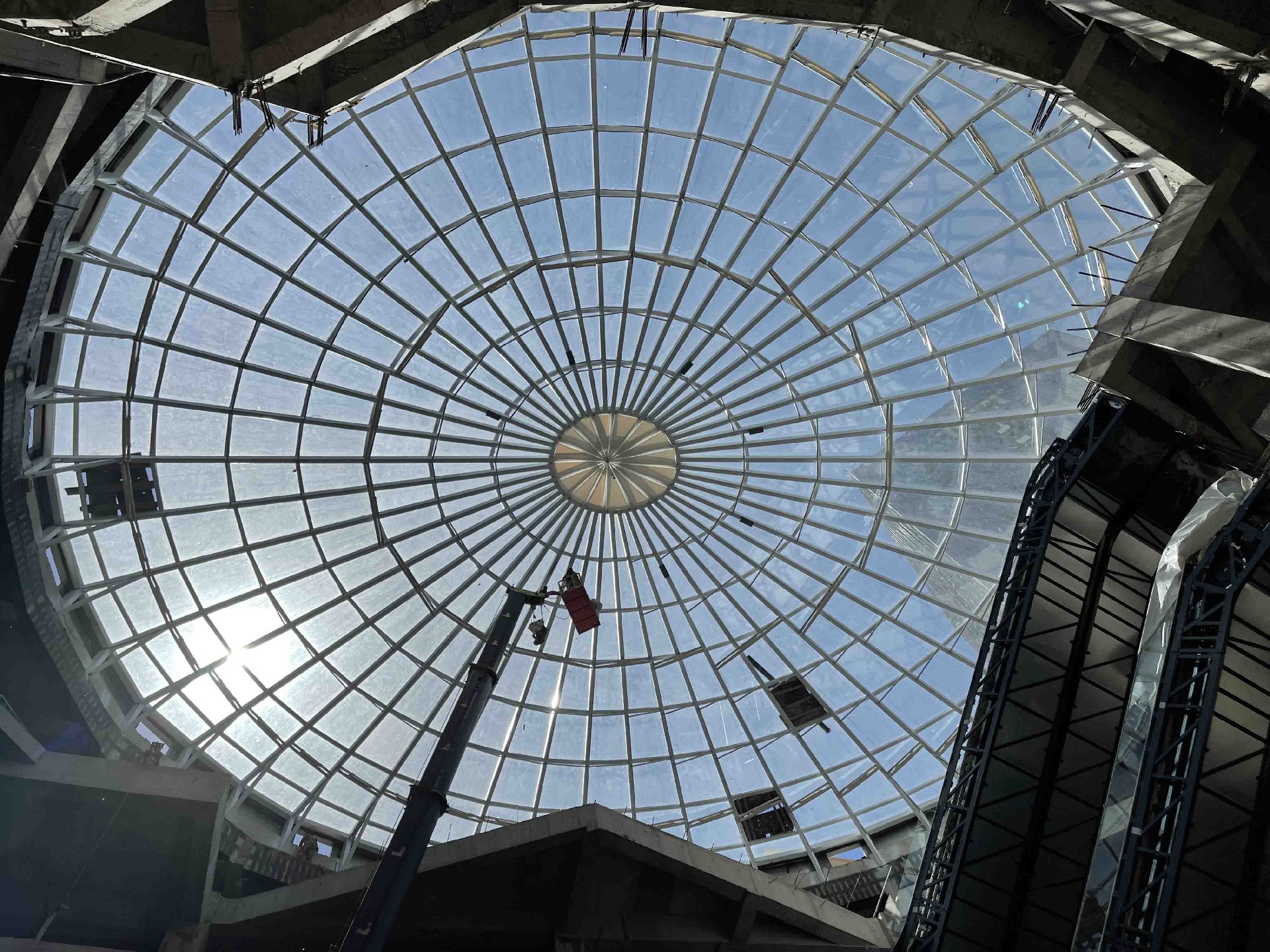 希旭智能內蒙古維多利摩爾城采光頂工程 希旭智能內蒙古維多利摩爾城采光頂工程